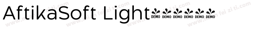 AftikaSoft Light字体转换
